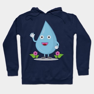 Water Droplets Hoodie